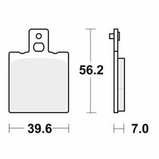 New TRW Brake Pads Sintered SI