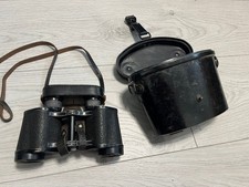 Wehrmacht Dienstglas dow 6 x 30 H/6400 mit Bakelit Köcher