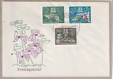 Ersttagsbrief - "Zierfische - Guppys" Untenschwert/Triangel/Rundschwanz