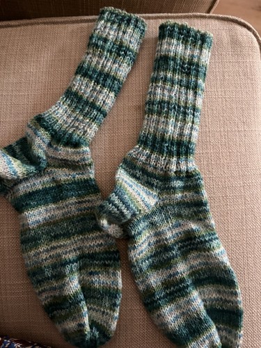 Wollsocken stricksocken grün - stricksocken,