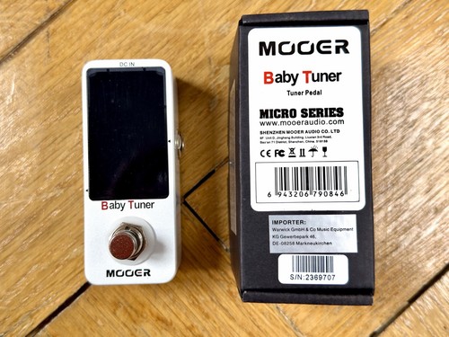 Mooer baby tuner effektpedal - mooer,