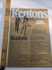 Vintage Kentons Möbel Katalog