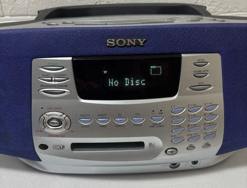 Sony m37 minidisc - sony, zs-m37