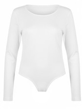 Body Kinder weiß langarm