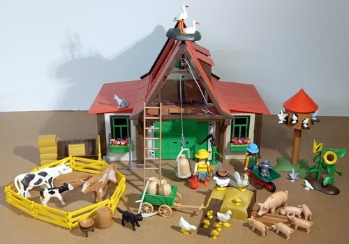 Playmobil 3716 bauernhof 90er - playmobil,