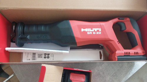 Hilti säbelsäge 22v - sr, 6-22