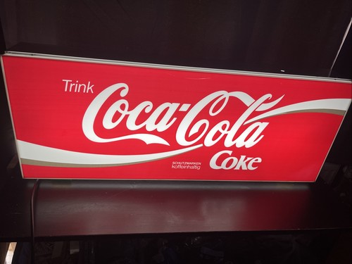 Coca cola leuchtreklame 80er - coca,