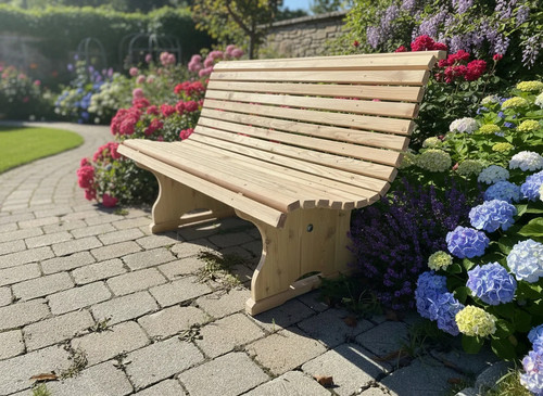 Lattenbank holzbank gartenbnk - lattenbank,