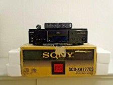 Sony SCD-XA777ES High-End SACD-Player Schwarz in OVP, serviced, 2J. Garantie