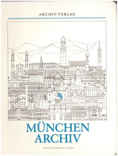 München archiv von - münchen, bd.1