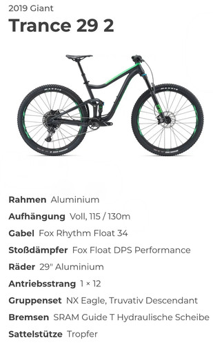 Mountainbike zoll herren - mountainbike, 29
