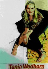 Original Autogramm Tanja Wedhorn /// Autograph signiert signed signee Wed 321034