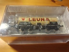 H0 47054 Brawa 4 achsiger Leuna  Kesselwagen Neuwertig TOP no Tillig Roco Piko