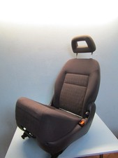 VW Sharan Seat Alhambra Sitz hinten Mitte Rücksitzbank schwarz Kopfstütze ISOFIX