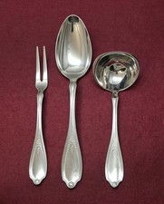 Wmf Englische Rose Cromargan Gemüselöffel Saucenkelle Fleischgabel guter Zustand