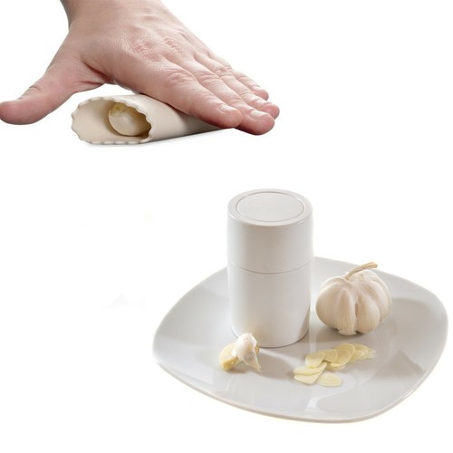 Knoblauch schäler aus silikon - aus,
