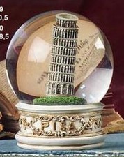 Schneekugel groß Pisa