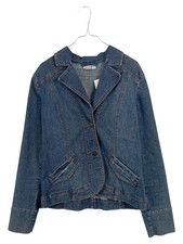 Comma Damen Jeansjacke Blazer