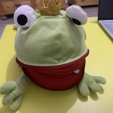 Ikea Minnen Groda Froschköng, Maul mit Reißverschluss als Geheimfach