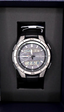 CASIO WAVE CEPTOR WVA-M650-1AJF Solar Atom Funk Analog Digital Uhr 10BAR