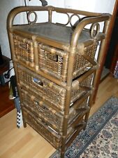 Rattan Schrank Kommode