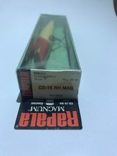 RAPALA Magnum Wobbler 18 cm , CD-18 RH MAG Finland, Sinking, Red Head