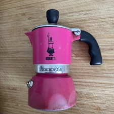Bialetti Espressokocher Fiametti Farbe Pink 1 Tasse gebraucht