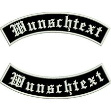 RÜCKENPATCH AUFNÄHER SET