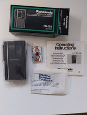 Panasonic RN-185 Mini Kassettenrekorder Aufnahmegerät Vintage Japan