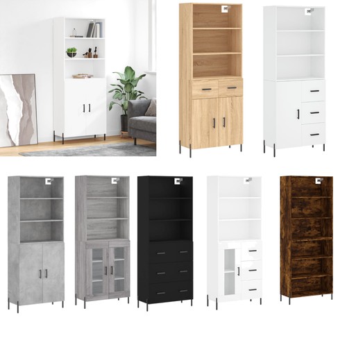 Highboard 5x34x180 cm - highboard, 69,5x34x180