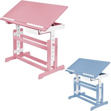 Jugendschreibtisch Schreibtisch höhenverstellbar neigbar für Kinder Schüler NEU