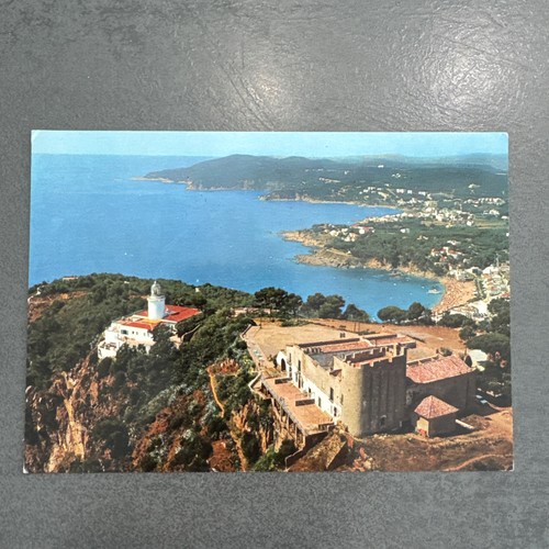 Postkarte costa brava faro de - costa, brava,