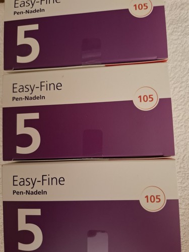 Easy fine pen nadeln - 3x,