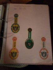 ☆☆Bieretiketten Sammlung Adler Bräu Sprissler Oberstadion 23 Etiketten☆☆ Ehingen