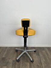 DYNAMIC BACK Sattelstuhl mit Rückenlehne Polster Gelb gebraucht MG009131
