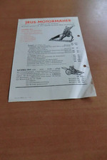 Prospekt Preisliste IRUS-Motormäher Modell KM HM IRUS-Mühlen 1950 alte Werbung