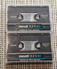 MAXELL XLII-S 90 *Unbeschriftet+Sticker* Leerkassette Mc Tape
