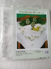Stickdecke Stickpackung Vintage OVP DIY Margariten 80x80cm