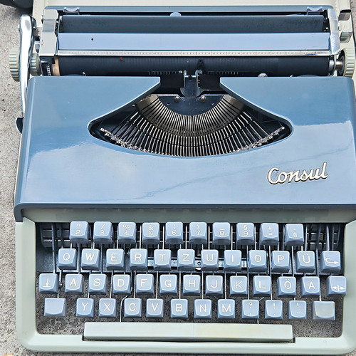 Consul schreibmaschine grau - consul,