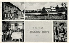Ak Hillesheim in Rheinhessen