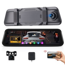 4K Spiegel Dashcam GPS WiFi