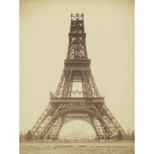 Durandelle eiffelturm bau 1888 - eiffelturm,