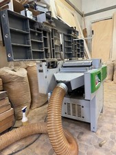 kombi hobelmaschine mit Abrichter Farbe grün von Fledermaschine Messerbreite 41 