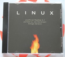 CD Linux RedHat 5.1 (Amiga, 1998, Jewel-Case)