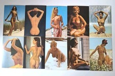 10 verschiedene Akt Nackt Postkarten - Interfilm West Germany