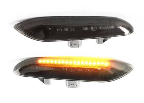 Led seitenblinker schwarz - 2x,