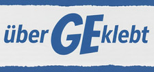 40x "überGEklebt" Sticker |