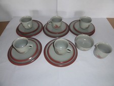 Rosenthal studio linie Germany Kaffee Geschirr Campana  Herbstwald - 5 teilig