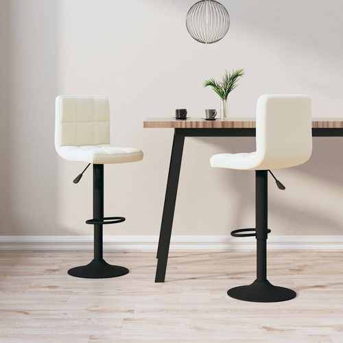 Vidaxl barhocker stk creme - stk.,