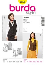 Burda Schnittmuster - Weste -